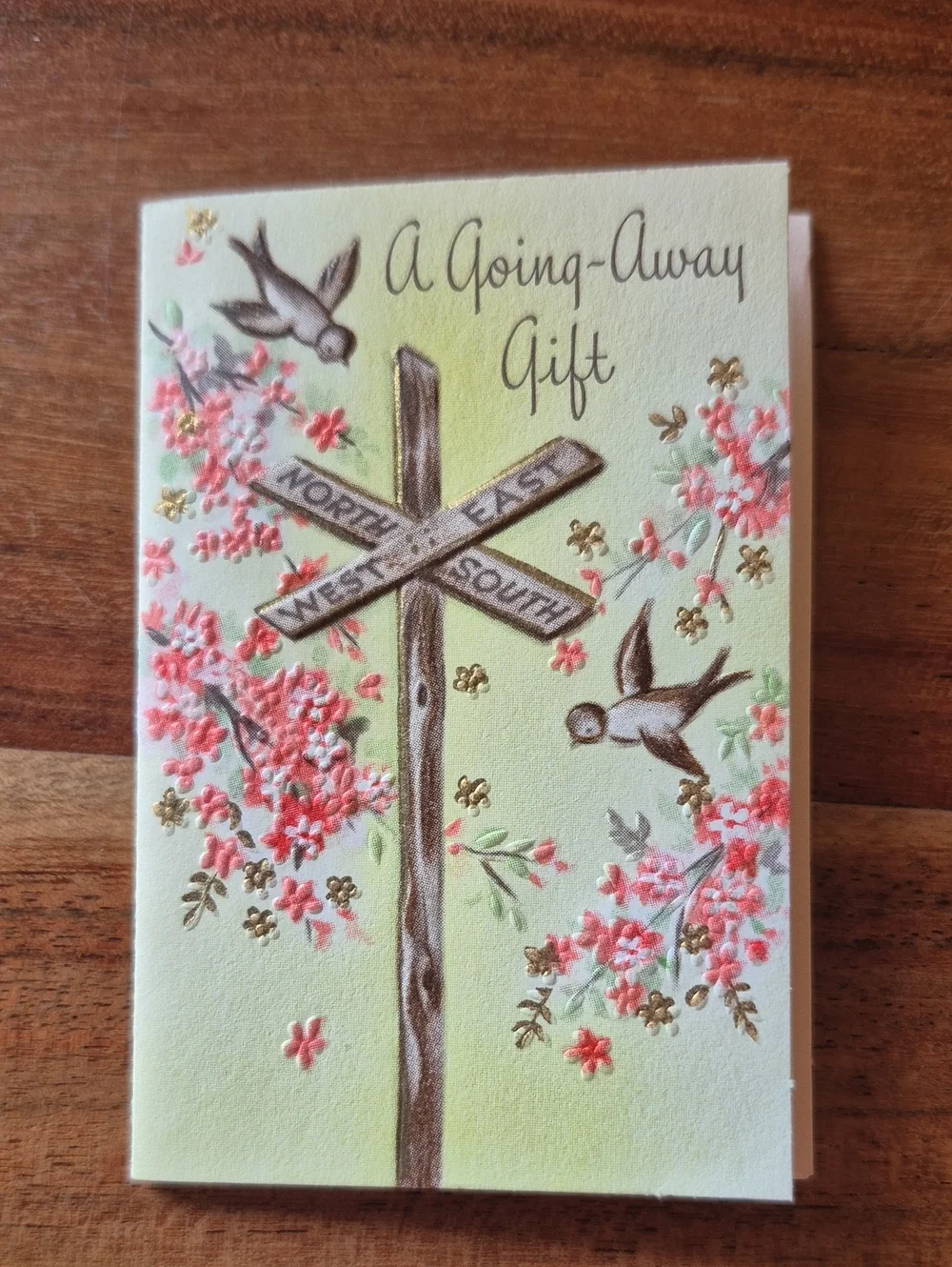 Vintage Gibson 40's / 50's Tiny Wedding Gift Tags / Card Assortment - Unused